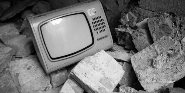 TVs e computadores antigos