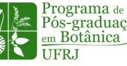 Mestrado em Ciências Biológicas (Botânica) UFRJ