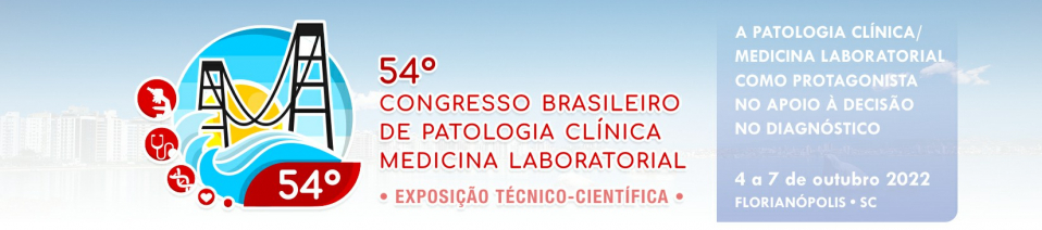 Congresso Brasileiro de Patologia Clínica e Medicina Laboratorial 2022