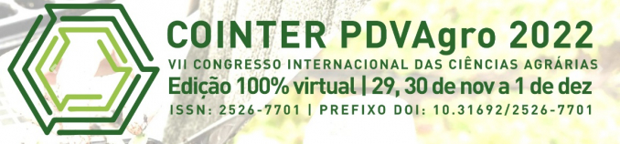 VII Cointer PDVAgro 2022 - VII Congresso Internacional das Ciências Agrárias 2022